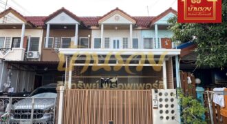 ทาวน์เฮ้าส์ 2 ชั้น หมู่บ้านทรัพย์ดินทอง เทพารักษ์ 66 ใกล้ทางด่วนกาญจนาฯ บ้านรีโนเวทใหม่สไตล์มินิมอล พร้อมเข้าอยู่