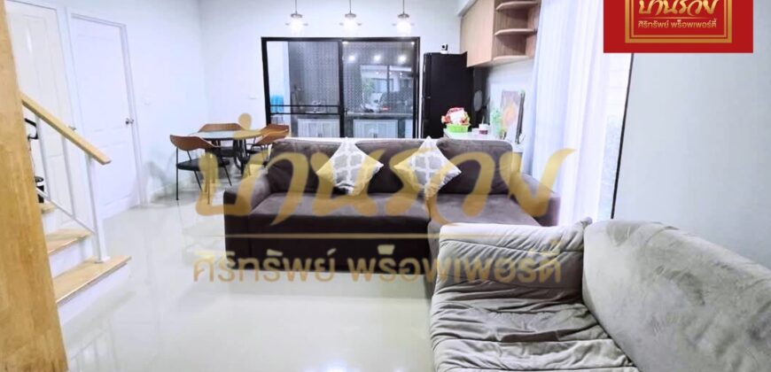 ทาวน์โฮม2 ชั้น #หลังมุม หมู่บ้าน เดอะคัลเลอร์ บางนา กม.10 ซอยมหาชัย รีโนเวทใหม่ ใกล้เมกาบางนา พร้อมเข้าอยู่