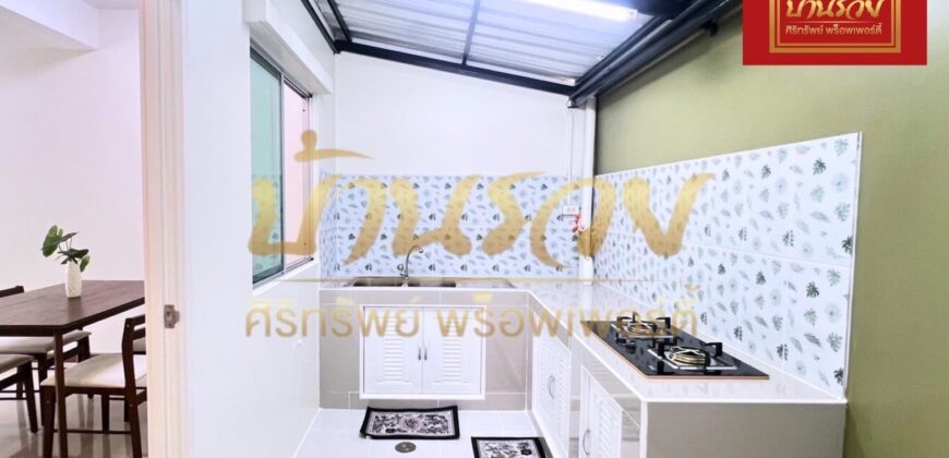 ทาวน์เฮ้าส์ 2 ชั้น หมู่บ้านพฤกษา 114/2 เทพารักษ์-เมืองใหม่ฯ บางเพรียง บางบ่อ บ้านรีโนเวทใหม่