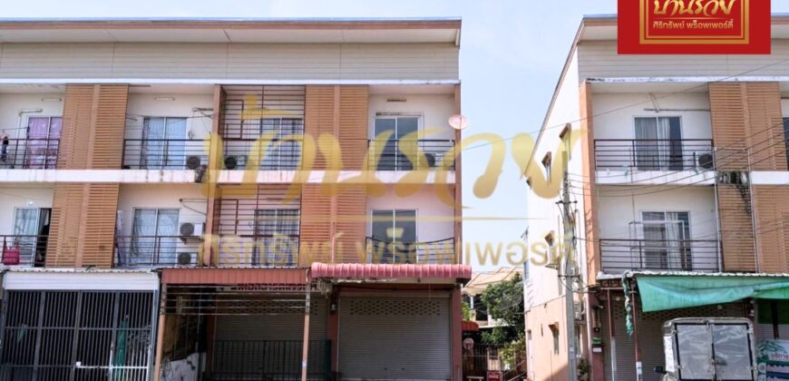 ตึกแถว 3 ชั้น #หลังมุมถนนเมนหลัก เหมาะทำอ๊อฟฟิต หรือ ค้าขาย หมู่บ้านสรณ์สิริ เทพารักษ์-แพรกษา ใกล้ทางด่วนกาญจนาฯ รีโนเวทใหม่ทั้งหลัง พร้อมอยู่อาศัย