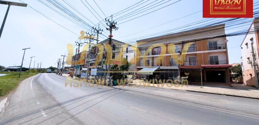 ตึกแถว 3 ชั้น #หลังมุมถนนเมนหลัก เหมาะทำอ๊อฟฟิต หรือ ค้าขาย หมู่บ้านสรณ์สิริ เทพารักษ์-แพรกษา ใกล้ทางด่วนกาญจนาฯ รีโนเวทใหม่ทั้งหลัง พร้อมอยู่อาศัย