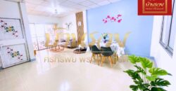 ทาวน์เฮ้าส์ 2 ชั้น หมู่บ้านชายคลอง ต้นซอย เทพารักษ์ กม.25 (ซอยคิงคอง) ใกล้นิคมบางพลี บ้านรีโนเวทใหม่ ตกแต่งพร้อมเข้าอยู่