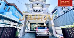 บ้านแฝด 2 ชั้น หมู่บ้านนันทนา การ์เด้นท์ ซอย6 บางปลา 22 ใกล้รพ.จุฬารัตน์ 3