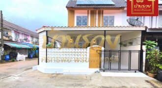 ทาวน์เฮ้าส์ 2 ชั้น #หลังมุมทำเลดีต้นโครงการ หมู่บ้านพฤกษา 59/1 ซ.วิทยุการบิน ใกล้สถานีรถไฟฟ้าสายสีเขียว บ้านรีโนเวทใหม่พร้อมเข้าอยู่