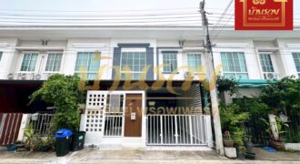ทาวน์เฮ้าส์ 2 ชั้น หมู่บ้าน เจซิตี้ เเพรกษา ใกล้โรงเรียนสารสาสน์สมุทรปราการ รีโนเวทใหม่ พร้อมเข้าอยู่