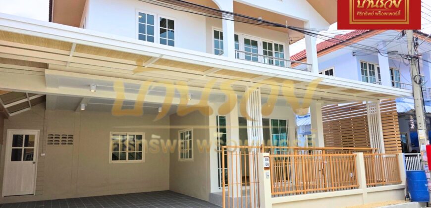 บ้านแฝด 2 ชั้น หมู่บ้านทัศรินทร์ ซอยมังกร-เทพารักษ์ ใกล้จุดขึ้น-ลงทางด่วนกาญจนา บ้านรีโนเวทใหม่