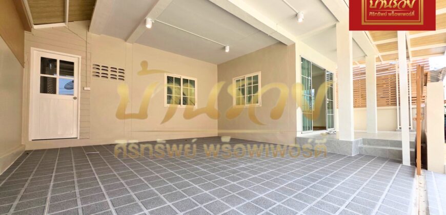 บ้านแฝด 2 ชั้น หมู่บ้านทัศรินทร์ ซอยมังกร-เทพารักษ์ ใกล้จุดขึ้น-ลงทางด่วนกาญจนา บ้านรีโนเวทใหม่