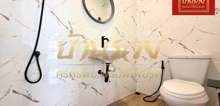 บ้านแฝด 2 ชั้น หมู่บ้านทัศรินทร์ ซอยมังกร-เทพารักษ์ ใกล้จุดขึ้น-ลงทางด่วนกาญจนา บ้านรีโนเวทใหม่