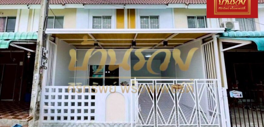ทาวน์เฮ้าส์ 2 ชั้น หมู่บ้านพฤกษา 88 ใกล้นิคมอุตสาหกรรมบางปู รีโนเวทใหม่ทั้งหลัง พร้อมเข้าอยู่
