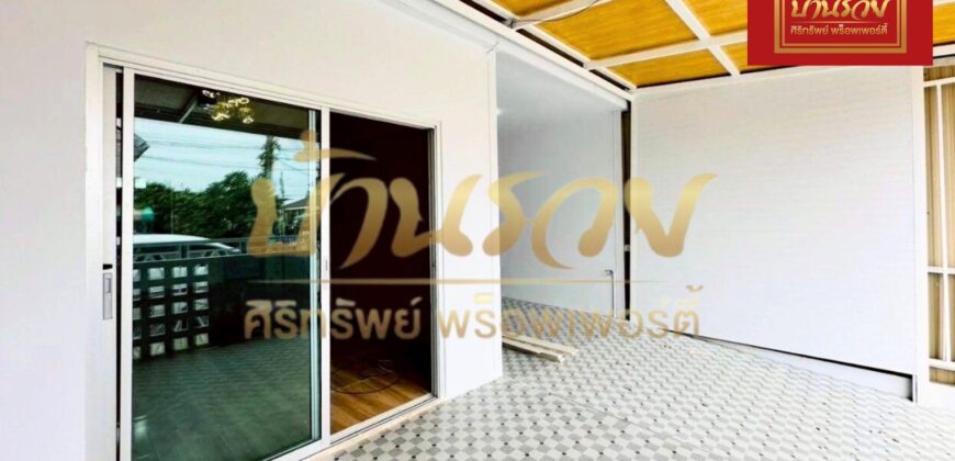 ทาวน์เฮ้าส์ 2 ชั้น หมู่บ้านพฤกษา 88 ใกล้นิคมอุตสาหกรรมบางปู รีโนเวทใหม่ทั้งหลัง พร้อมเข้าอยู่