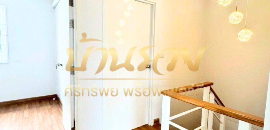 ทาวน์เฮ้าส์ 2 ชั้น หมู่บ้านเดอะคอนเนค 51#ต้นโครงการ เทพารักษ์-เมืองใหม่ ใกล้ทางด่วนบูรพาวิถี รีโนเวทใหม่ พร้อมเข้าอยู่