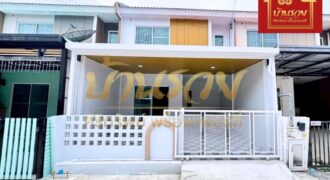 ทาวน์เฮ้าส์ 2 ชั้น หมู่บ้านเดอะคอนเนค 51#ต้นโครงการ เทพารักษ์-เมืองใหม่ ใกล้ทางด่วนบูรพาวิถี รีโนเวทใหม่ พร้อมเข้าอยู่