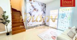 ทาวน์เฮ้าส์ 2 ชั้น หมู่บ้านเดอะคอนเนค 51#ต้นโครงการ เทพารักษ์-เมืองใหม่ ใกล้ทางด่วนบูรพาวิถี รีโนเวทใหม่ พร้อมเข้าอยู่