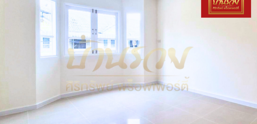 ทาวน์เฮ้าส์ 2 ชั้น หมู่บ้านพิศาล ซอยจตุรมิตร #ใกล้สี่แยกคลองขุด ใกล้ห้างบิ๊กซีบางพลี บ้านรีโนเวทเปลี่ยนวัสดุใหม่ทั้งหลัง