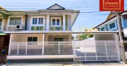 บ้านแฝด 2 ชั้น หมู่บ้านพฤกษา 15 บางพลี-ตำหรุ ใกล้นิคมอุตสาหกรรมบางปู บ้านรีโนเวทใหม่ทั้งหลัง พร้อมเข้าอยู่