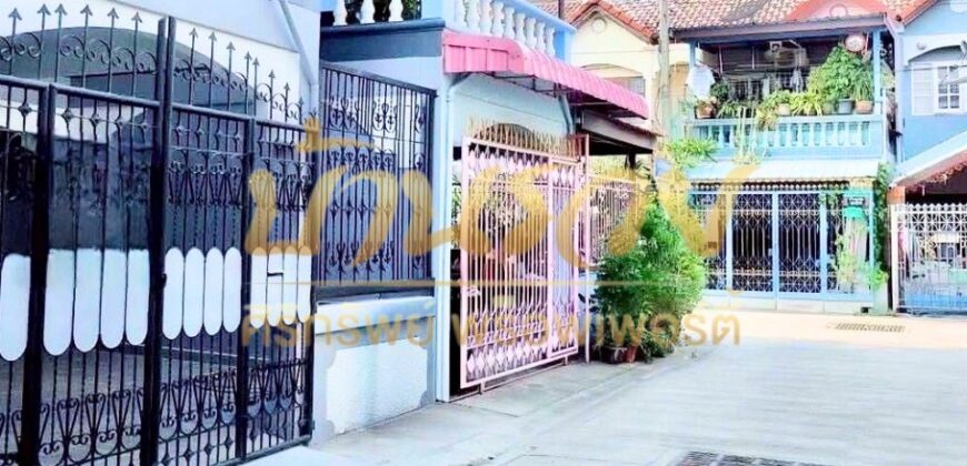ทาวน์เฮ้าส์ 2 ชั้น #มีเทอเรส หมู่บ้าน ฟอร์จูนวิลเลจ บางหญ้าแพรก พระประแดง (ฝั่ง ถ.ปู่เจ้าสมิงพราย) บ้านรีโนเวทใหม่ พร้อมเข้าอยู่
