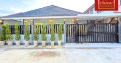 านเดี่ยวสร้างใหม่ 1 ชั้น บ้านอยู่ปากซอย ซ.กระทิงแดง ตรงข้ามตลาด ทำเลดี ถนนประชาอุทิศ-คู่สร้าง บ้านสวยมาก พร้อมอยู่