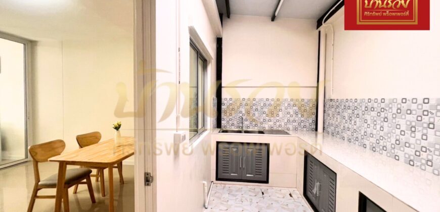 ทาวน์เฮ้าส์ 2 ชั้น หมู่บ้านพฤกษา 106/1 ถนนบางพลี – ตำหรุ ใกล้นิคมอุตสาหกรรมบางปู บ้านรีโนเวทใหม่