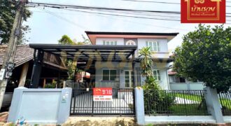 บ้านเดี่ยว 2 ชั้น หมู่บ้าน ชัยพฤกษ์ ซอยบางปลา ใกล้วัดหลวงพ่อโตบางพลี บ้านรีโนเวทใหม่ทั้งหลัง พร้อมเข้าอยู่