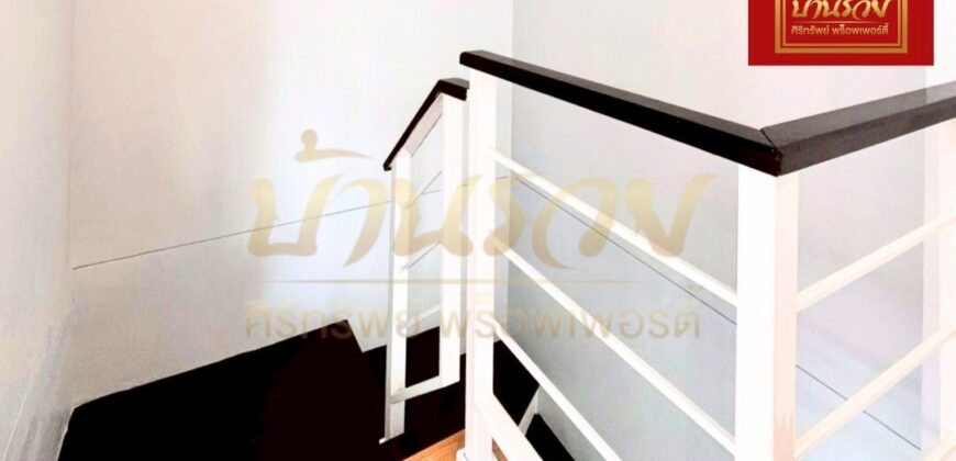 ทาวน์เฮ้าส์ 2 ชั้น #หลังริม หมู่บ้านพฤกษา 85 หนามแดง-บางพลี รีโนเวทใหม่ทั้งหลัง ใกล้แหล่งอำนวยความสะดวก พร้อมเข้าอยู่