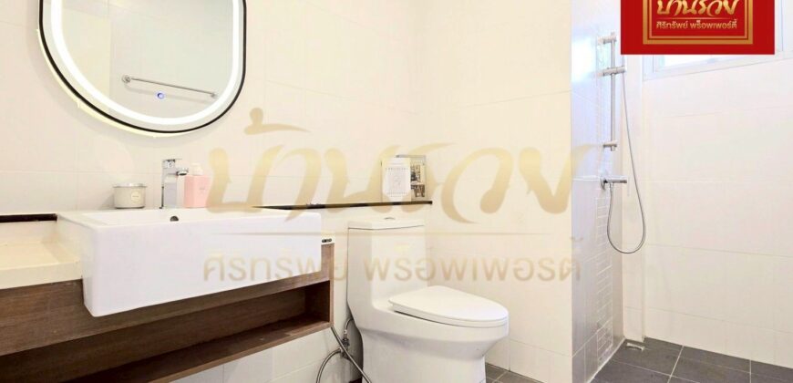 บ้านเดี่ยว 2 ชั้น #หลังริม หมู่บ้านเอโทล มัลดีฟส์ ปาล์ม (บางนา-วงแหวน) ใกล้เมกา บางนา เงียบสงบ มีความเป็นส่วนตัวสูง บ้านรีโนเวทใหม่ พร้อมอยู่