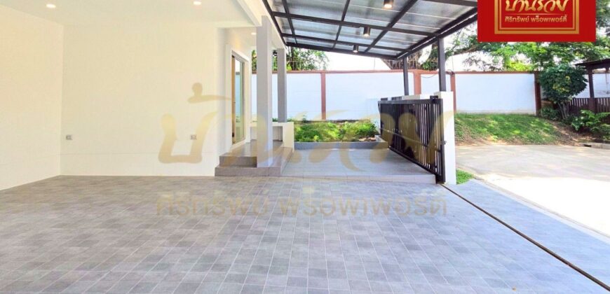 บ้านเดี่ยว 2 ชั้น #หลังริม หมู่บ้านเอโทล มัลดีฟส์ ปาล์ม (บางนา-วงแหวน) ใกล้เมกา บางนา เงียบสงบ มีความเป็นส่วนตัวสูง บ้านรีโนเวทใหม่ พร้อมอยู่