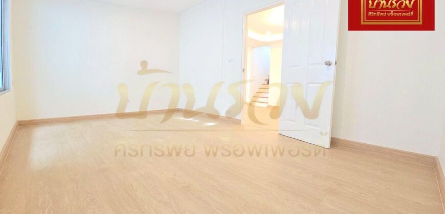 บ้านเดี่ยว 2 ชั้น #หลังริม หมู่บ้านเอโทล มัลดีฟส์ ปาล์ม (บางนา-วงแหวน) ใกล้เมกา บางนา เงียบสงบ มีความเป็นส่วนตัวสูง บ้านรีโนเวทใหม่ พร้อมอยู่