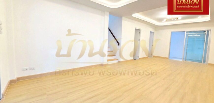 บ้านเดี่ยว 2 ชั้น #หลังริม หมู่บ้านเอโทล มัลดีฟส์ ปาล์ม (บางนา-วงแหวน) ใกล้เมกา บางนา เงียบสงบ มีความเป็นส่วนตัวสูง บ้านรีโนเวทใหม่ พร้อมอยู่