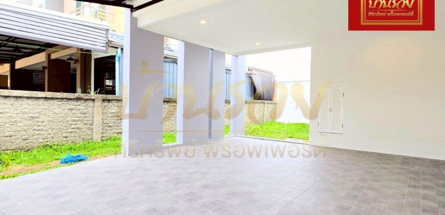 บ้านเดี่ยว 2 ชั้น #หลังริม หมู่บ้านเอโทล มัลดีฟส์ ปาล์ม (บางนา-วงแหวน) ใกล้เมกา บางนา เงียบสงบ มีความเป็นส่วนตัวสูง บ้านรีโนเวทใหม่ พร้อมอยู่