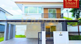 บ้านเดี่ยว 2 ชั้น #หลังริม หมู่บ้านเอโทล มัลดีฟส์ ปาล์ม (บางนา-วงแหวน) ใกล้เมกา บางนา เงียบสงบ มีความเป็นส่วนตัวสูง บ้านรีโนเวทใหม่ พร้อมอยู่