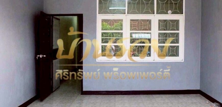 ทาวน์เฮ้าส์ 1 ชั้น หมู่บ้านไมตรีจิตร บางหญ้าแพรก ปู่เจ้า ใกล้รถไฟฟ้า สายสีเขียวสถานีสำโรง บ้านรีโนเวทใหม่ พร้อมเข้าอยู่
