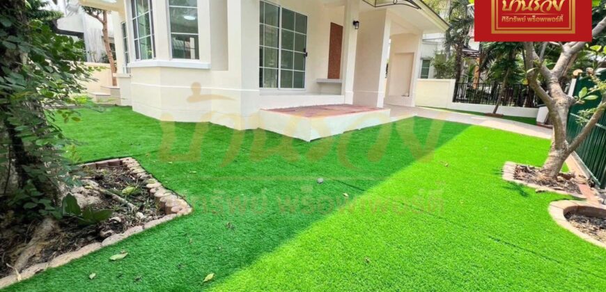 บ้านเดี่ยว 2 ชั้น หมู่บ้าน ชัยพฤกษ์ ซอยบางปลา ใกล้วัดหลวงพ่อโตบางพลี บ้านรีโนเวทใหม่ทั้งหลัง พร้อมเข้าอยู่