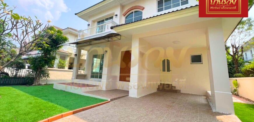 บ้านเดี่ยว 2 ชั้น หมู่บ้าน ชัยพฤกษ์ ซอยบางปลา ใกล้วัดหลวงพ่อโตบางพลี บ้านรีโนเวทใหม่ทั้งหลัง พร้อมเข้าอยู่