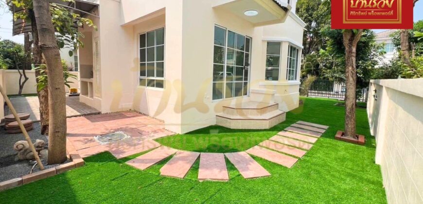 บ้านเดี่ยว 2 ชั้น หมู่บ้าน ชัยพฤกษ์ ซอยบางปลา ใกล้วัดหลวงพ่อโตบางพลี บ้านรีโนเวทใหม่ทั้งหลัง พร้อมเข้าอยู่