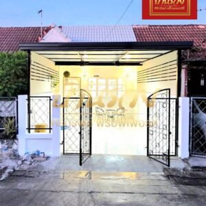 🏠 ทาวน์เฮ้าส์ 1 ชั้น #ต้นซอย หมู่บ้านพงษ์สกุล 1 แพรกษา ใกล้รถไฟฟ้าสายสีเขียว รีโนเวทใหม่ พร้อมเข้าอยู่