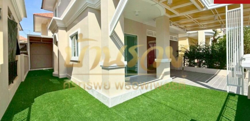 บ้านแฝด 2 ชั้น หมู่บ้านนิรันดร์ พาร์ค ซอยวัดศรีวารีน้อย (บางนา-ตราด กม.8) บ้านรีโนเวทใหม่