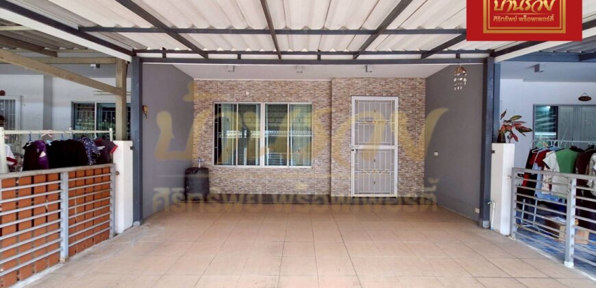 ทาวน์เฮ้าส์ 2 ชั้น หมู่บ้าน เดอะคอนเนค 10 แบริ่ง สเตชั่น ใกล้ห้าง Jass ศรีนครินทร์ พร้อมเข้าอยู่