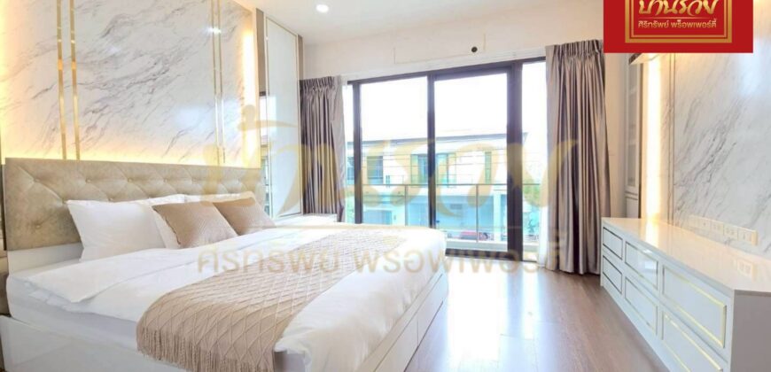 บ้านเดี่ยว 2 ชั้น The City Pattanakarn (เดอะ ซิตี้ พัฒนาการ) ใกล้ Airport Rail Link สถานีหัวหมาก บ้านรีโนเวทใหม่ สวยมาก พร้อมอยู่