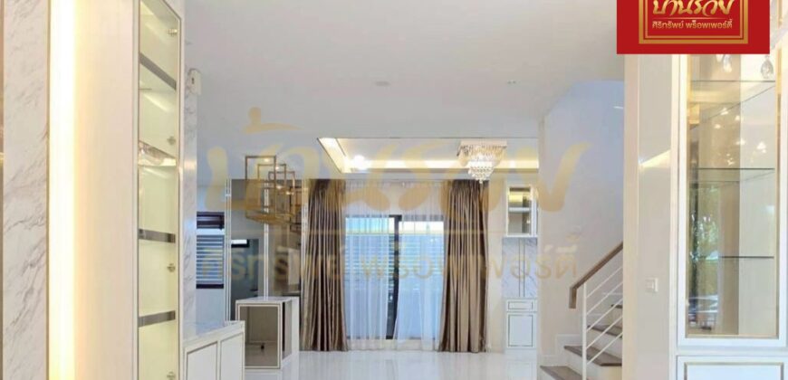 บ้านเดี่ยว 2 ชั้น The City Pattanakarn (เดอะ ซิตี้ พัฒนาการ) ใกล้ Airport Rail Link สถานีหัวหมาก บ้านรีโนเวทใหม่ สวยมาก พร้อมอยู่