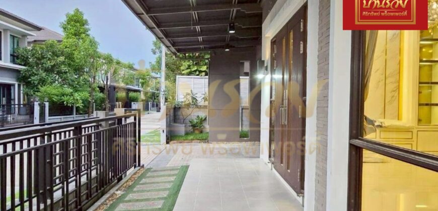 บ้านเดี่ยว 2 ชั้น The City Pattanakarn (เดอะ ซิตี้ พัฒนาการ) ใกล้ Airport Rail Link สถานีหัวหมาก บ้านรีโนเวทใหม่ สวยมาก พร้อมอยู่