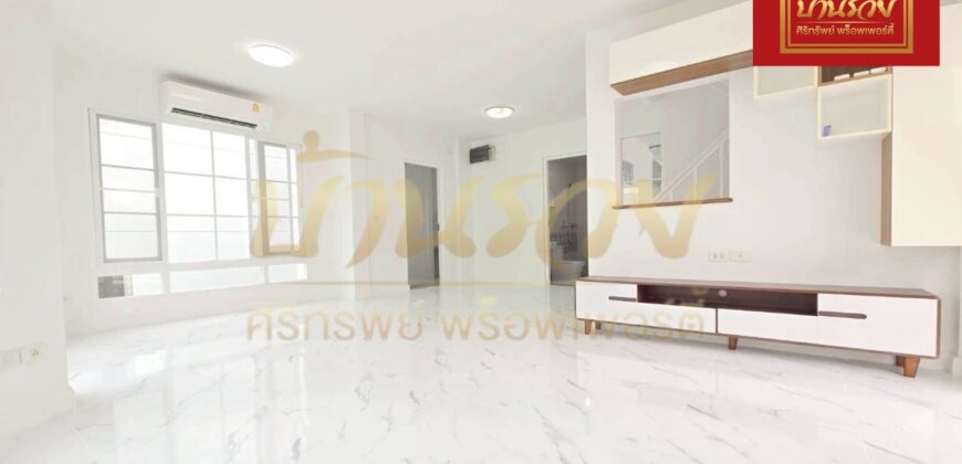 บ้านเดี่ยว 2 ชั้น หมู่บ้าน พฤกษ์ลดา บางพลี โครงการคุณภาพจาก Land & Houses ใกล้เมกาบางนา บ้านรีโนเวทใหม่พร้อมเข้าอยู่ สวยมาก