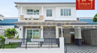 บ้านเดี่ยว 2 ชั้น หมู่บ้าน พฤกษ์ลดา บางพลี โครงการคุณภาพจาก Land & Houses ใกล้เมกาบางนา บ้านรีโนเวทใหม่พร้อมเข้าอยู่ สวยมาก