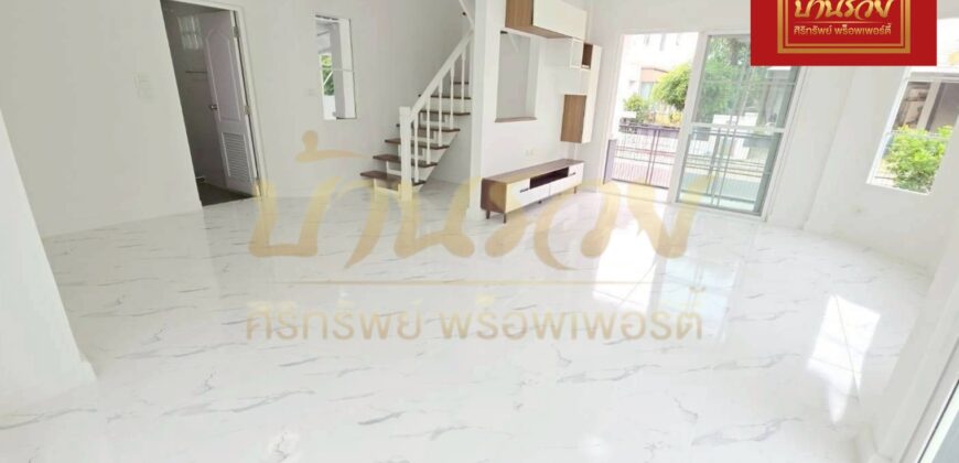 บ้านเดี่ยว 2 ชั้น หมู่บ้าน พฤกษ์ลดา บางพลี โครงการคุณภาพจาก Land & Houses ใกล้เมกาบางนา บ้านรีโนเวทใหม่พร้อมเข้าอยู่ สวยมาก