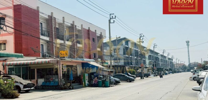 อาคารพาณิชย์ 3 ชั้น #ถนนเมน ทำเลดี หมู่บ้านธัญดา พาร์ควิลล์ 2 ใกล้นิคมอุตสาหกรรมบางปู บ้านรีโนเวทใหม่ทั้งหลัง พร้อมเข้าอยู่
