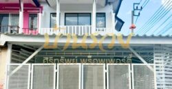 ทาวน์เฮ้าส์ 2 ชั้น #หลังมุม หมู่บ้าน นครทองซิตี้ คลองอาเสี่ย ใกล้นิคมอุตสาหกรรมบางปู บ้านตกแต่งใหม่ พร้อมเข้าอยู่