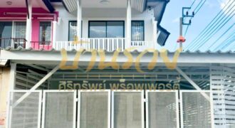 ทาวน์เฮ้าส์ 2 ชั้น #หลังมุม หมู่บ้าน นครทองซิตี้ คลองอาเสี่ย ใกล้นิคมอุตสาหกรรมบางปู บ้านตกแต่งใหม่ พร้อมเข้าอยู่