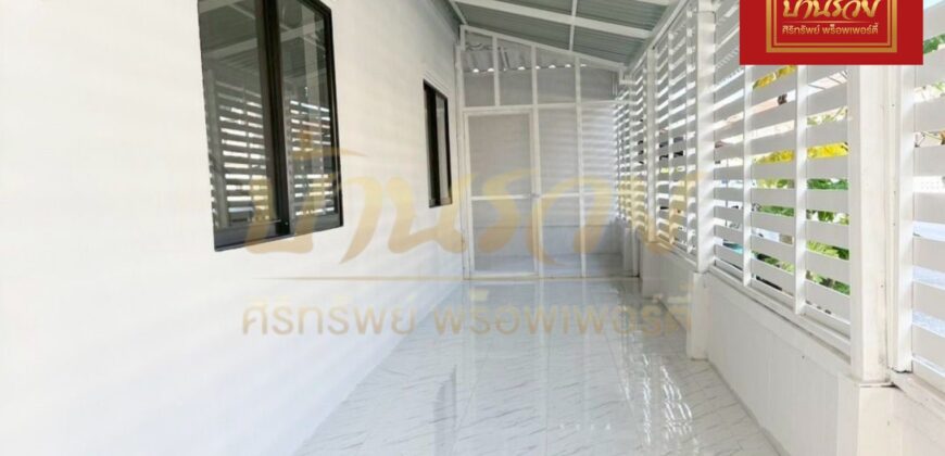 ทาวน์เฮ้าส์ 2 ชั้น #หลังมุม หมู่บ้าน นครทองซิตี้ คลองอาเสี่ย ใกล้นิคมอุตสาหกรรมบางปู บ้านตกแต่งใหม่ พร้อมเข้าอยู่