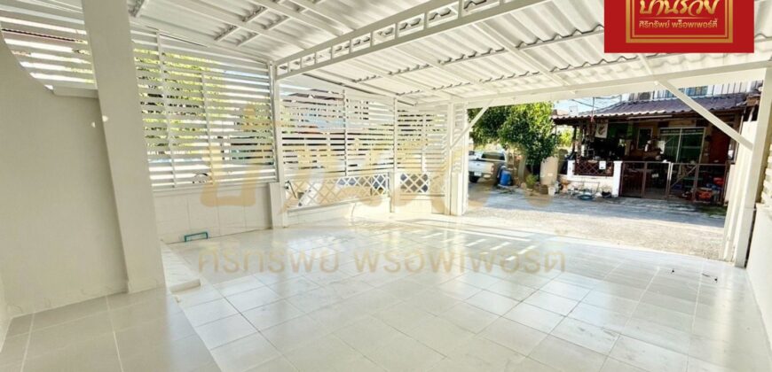 ทาวน์เฮ้าส์ 2 ชั้น #หลังมุม หมู่บ้าน นครทองซิตี้ คลองอาเสี่ย ใกล้นิคมอุตสาหกรรมบางปู บ้านตกแต่งใหม่ พร้อมเข้าอยู่