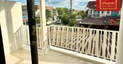 ทาวน์เฮ้าส์ 2 ชั้น #หลังมุม หมู่บ้าน นครทองซิตี้ คลองอาเสี่ย ใกล้นิคมอุตสาหกรรมบางปู บ้านตกแต่งใหม่ พร้อมเข้าอยู่