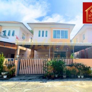 🏠 บ้านแฝด 2 ชั้น หมู่บ้าน ปัญฐิญา เเพรกษา ใกล้นิคมอุตสาหกรรมบางปู ตกแต่งพร้อมอยู่อาศัย